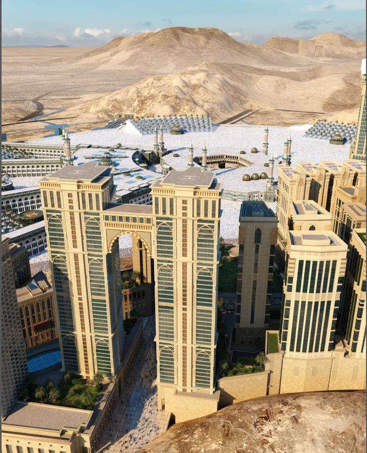 Апарт отель Address Jabal Omar Makkah Мекка Экстерьер фото The complex in 2007